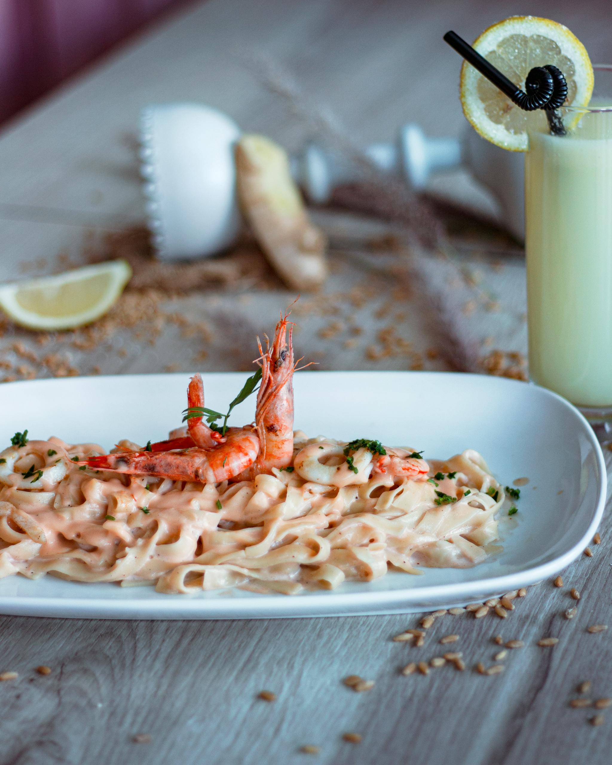 Pasta with Shrimps