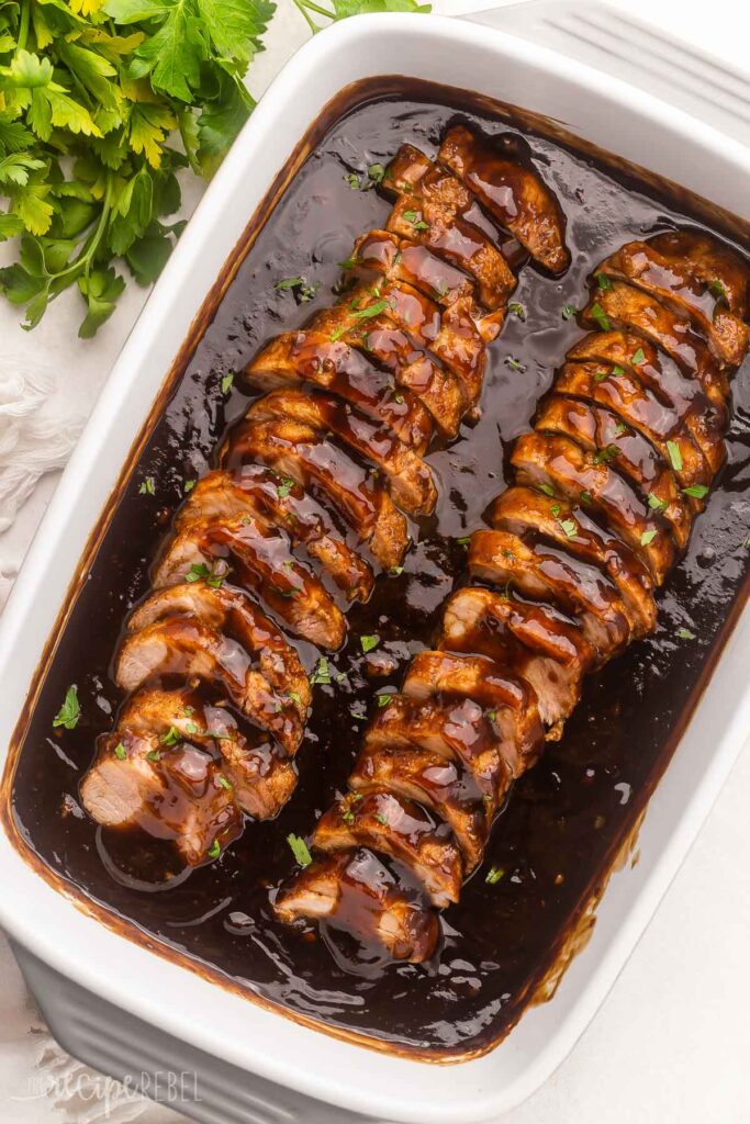 Honey Glazed Balsamic Pork Tenderloin